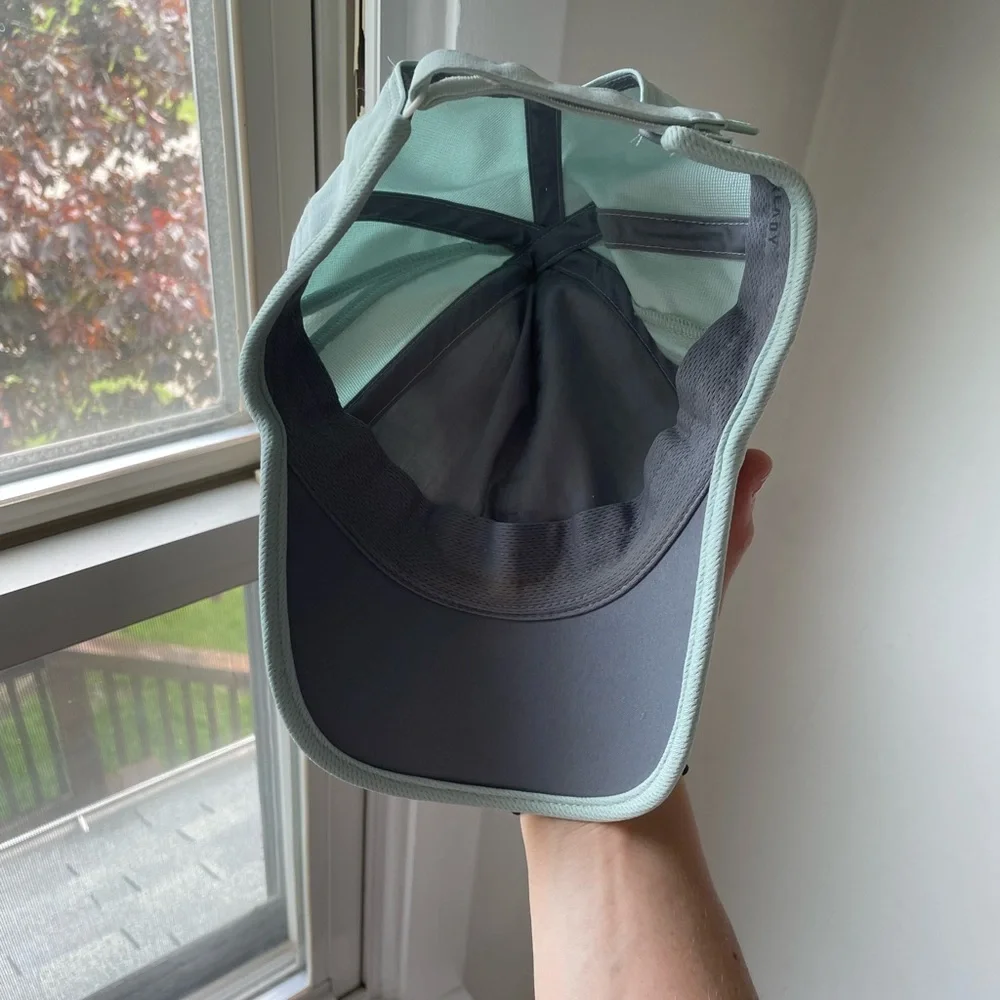 Adidas Aeroready Hat Lightweight 3 Striped Logo Running Golf Beach Baseball Cap - Picture 4 of 4